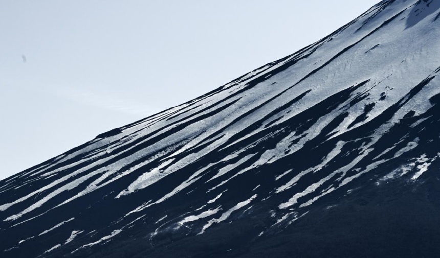 Japonya'nın harikası Fuji Dağı işte böyle görüntülendi! 2