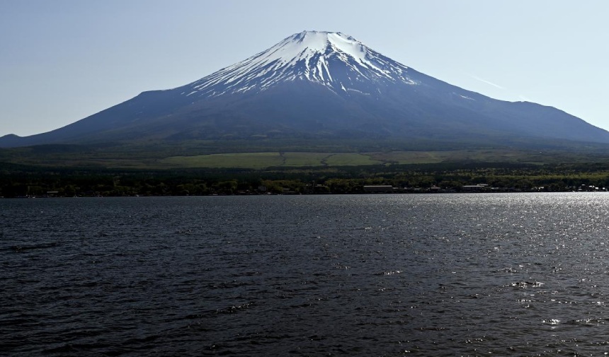 Japonya'nın harikası Fuji Dağı işte böyle görüntülendi! 4