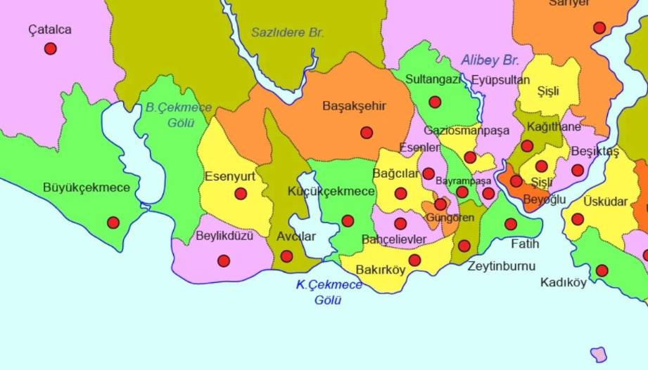 Depreme karşı en riskli bölgeler açıklandı: İstanbul'un deprem haritası korkuttu 11