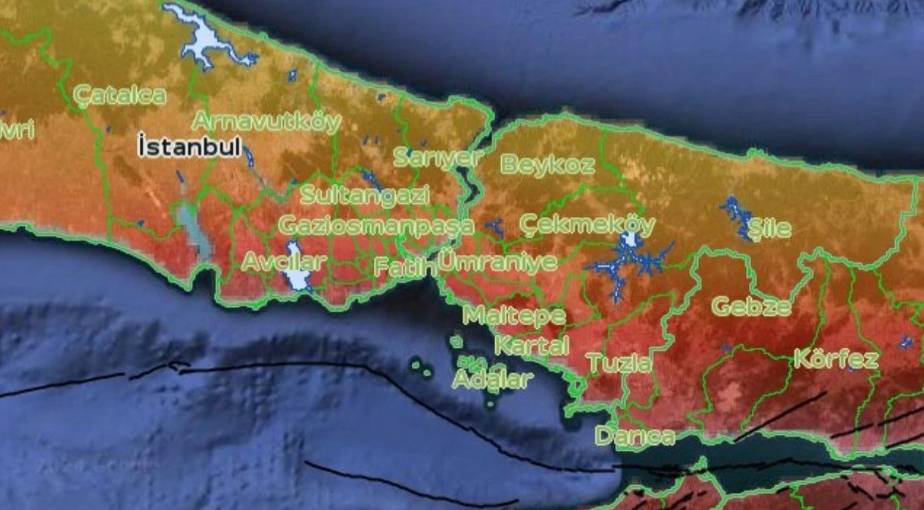 Depreme karşı en riskli bölgeler açıklandı: İstanbul'un deprem haritası korkuttu 2