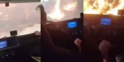 Hatay'daki yangından korkunç görüntüler: Alevler her yeri sardı 21