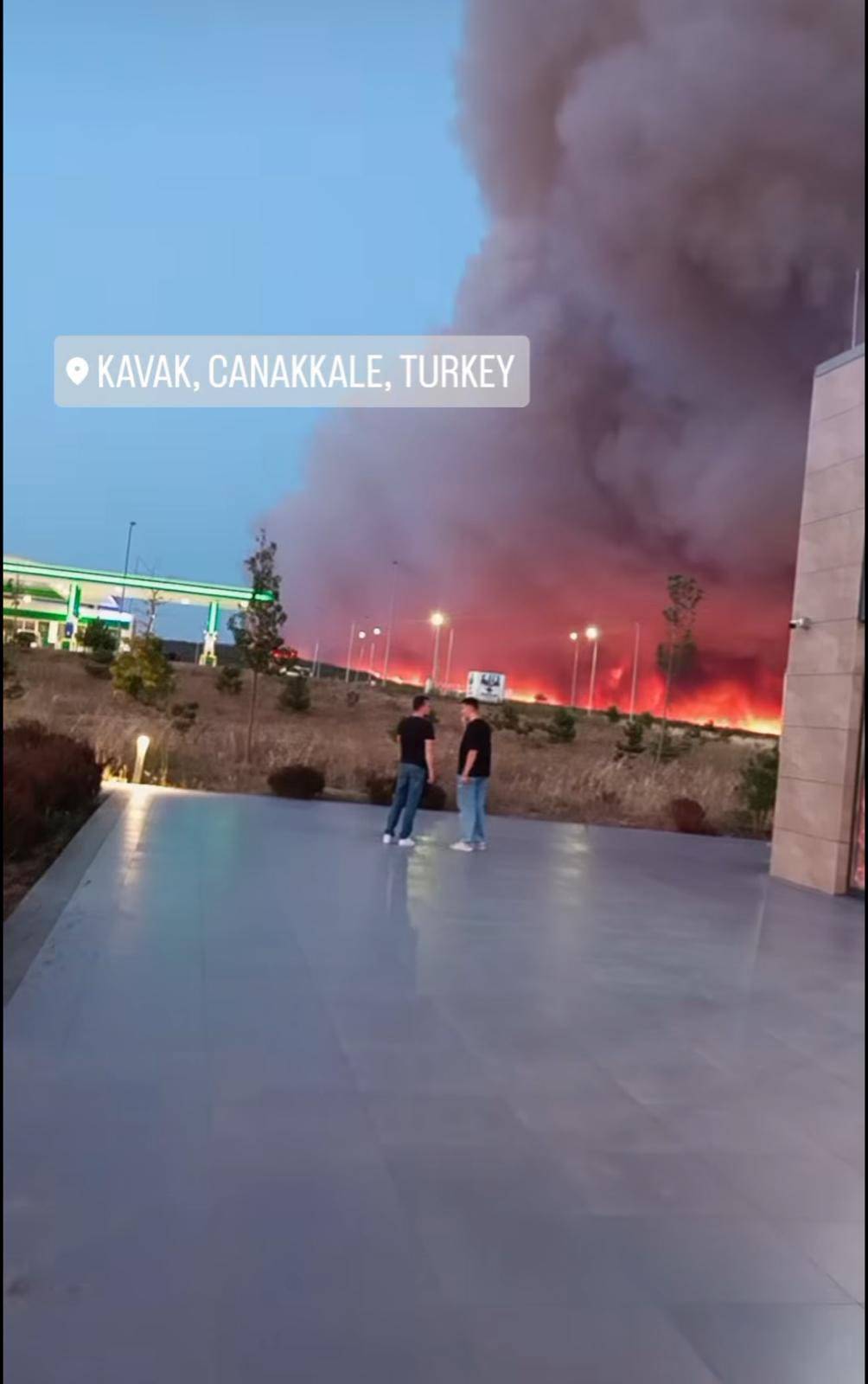 Tekirdağ alev alev yanıyor: Son görüntüler yürekleri yaktı 9