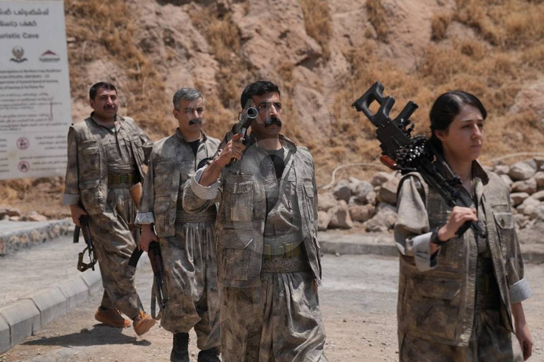 PKK'nın silah bıraktığı mağaranın hikayesi 9