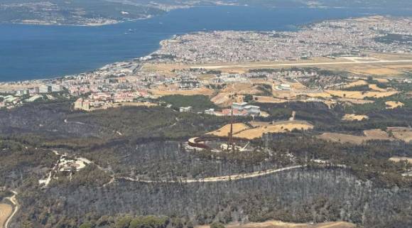 Çanakkale'deki orman yangını 25 saat sonra söndürülmüştü! Yürek yakan görüntüler ortaya çıktı 5