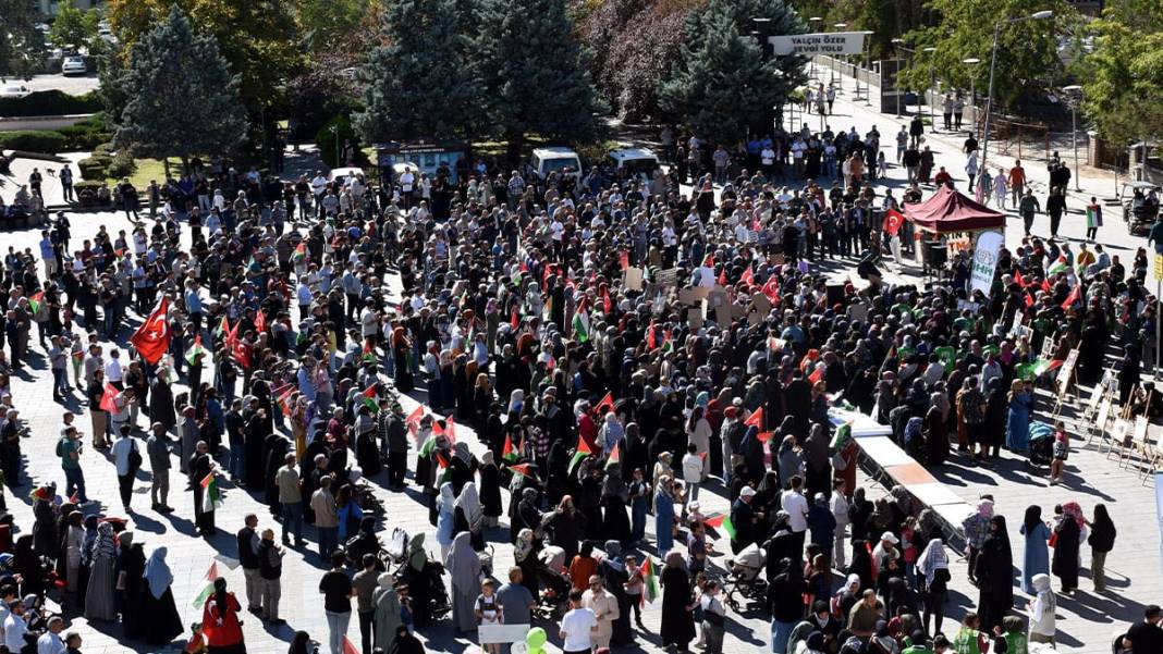 Türkiye'den Gazze'ye tek ses: "Gazze yalnız değil" 5