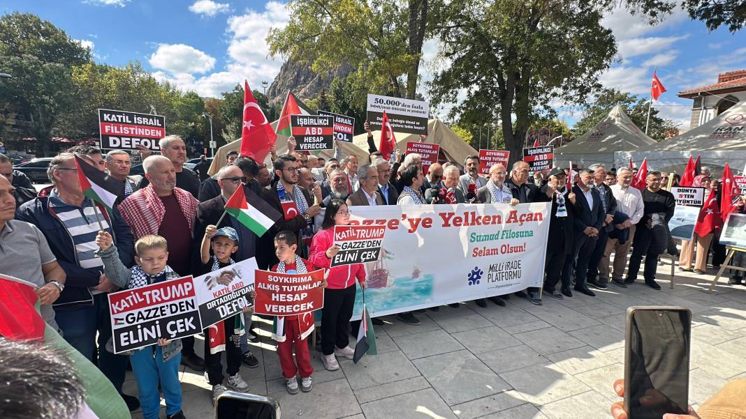 Türkiye'den Gazze'ye tek ses: "Gazze yalnız değil" 1