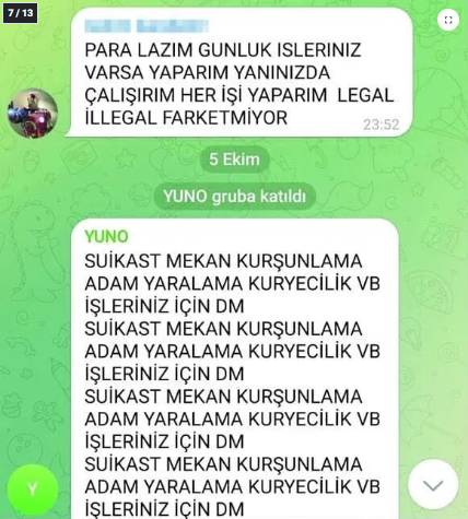 Sosyal medyada kiralık katil ilanı! "Yaralama 400 mekan 300 ciddi olan yazsın" Tabanca paylaşımları dikkat çekti 7