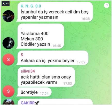 Sosyal medyada kiralık katil ilanı! "Yaralama 400 mekan 300 ciddi olan yazsın" Tabanca paylaşımları dikkat çekti 8