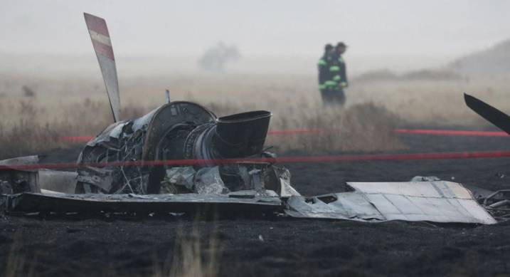 Düşen askeri kargo uçağının enkazından ilk görüntüler! 20 asker şehit olmuştu 11