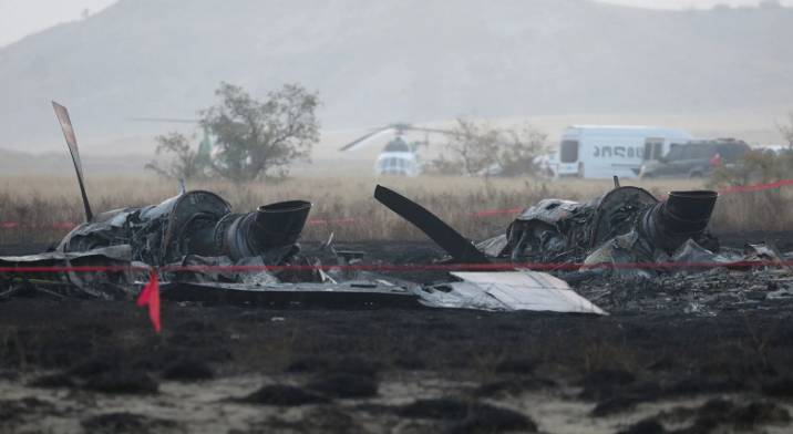 Düşen askeri kargo uçağının enkazından ilk görüntüler! 20 asker şehit olmuştu 10