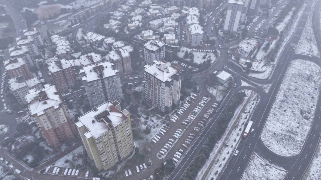 İstanbul'dan kar manzaraları 2
