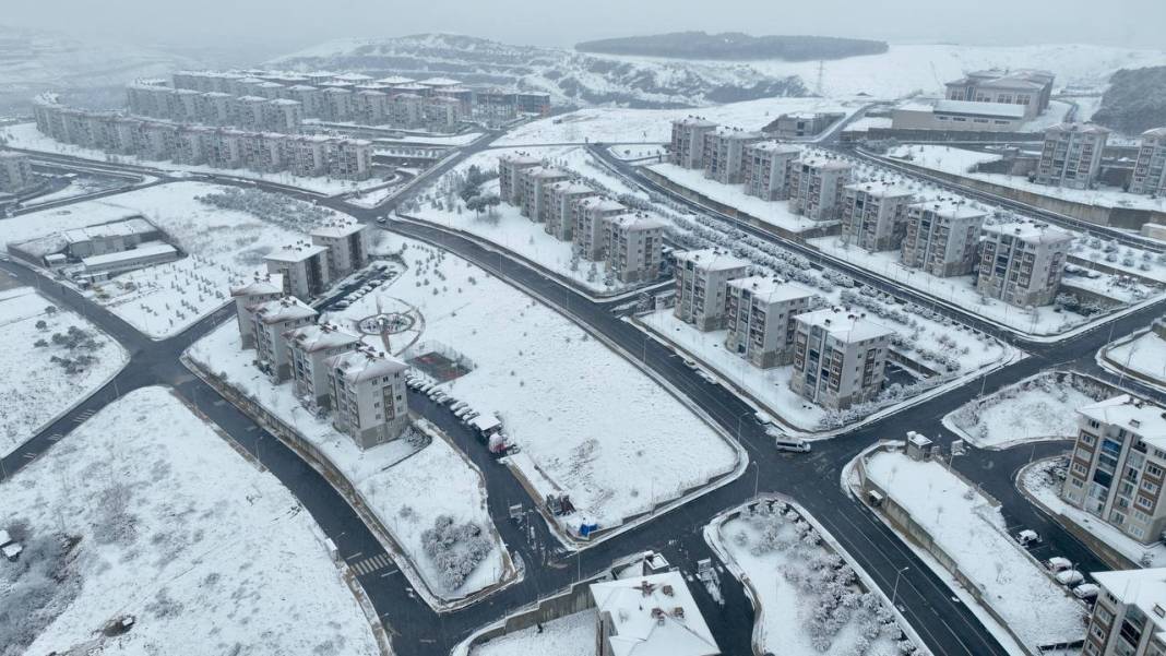 İstanbul'dan kar manzaraları 6