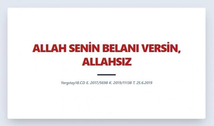 Bu kelimeler hakaret sayılmıyor! Yargıtay’dan dikkat çeken liste 48