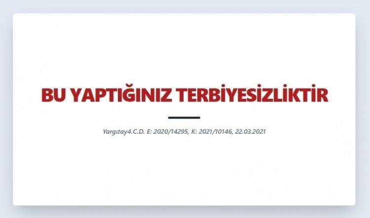 Bu kelimeler hakaret sayılmıyor! Yargıtay’dan dikkat çeken liste 46