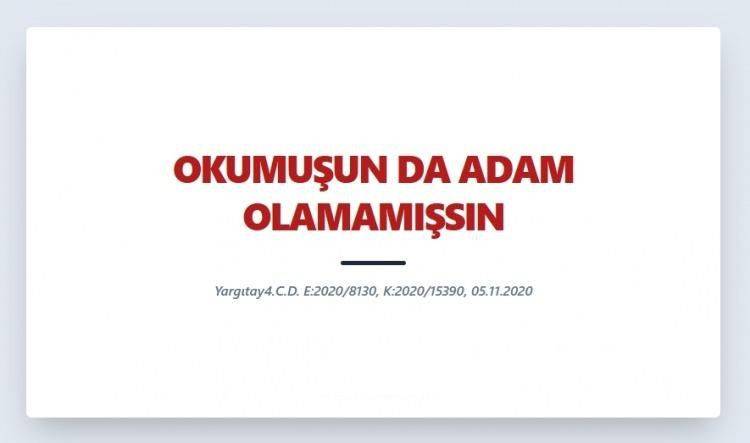 Bu kelimeler hakaret sayılmıyor! Yargıtay’dan dikkat çeken liste 44