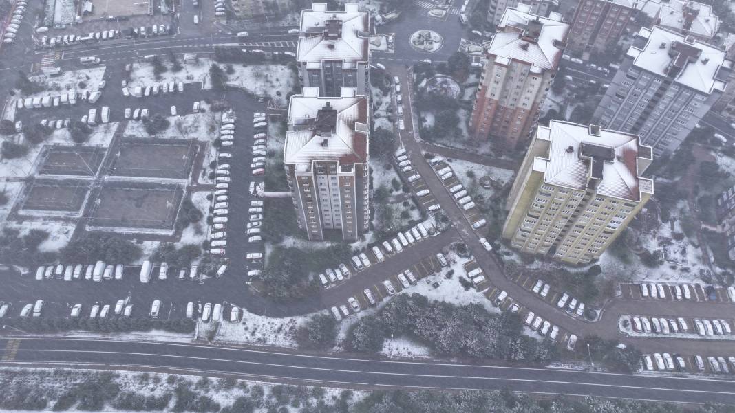 İstanbul'dan kar manzaraları 4