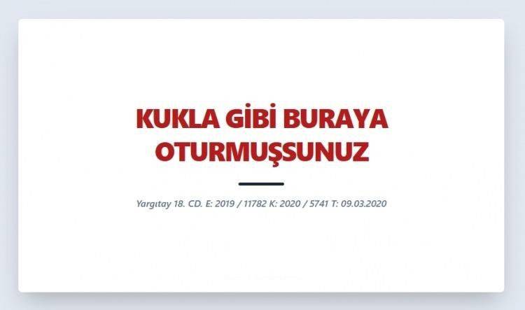 Bu kelimeler hakaret sayılmıyor! Yargıtay’dan dikkat çeken liste 39