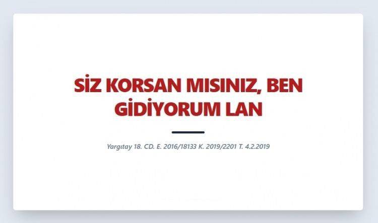Bu kelimeler hakaret sayılmıyor! Yargıtay’dan dikkat çeken liste 58