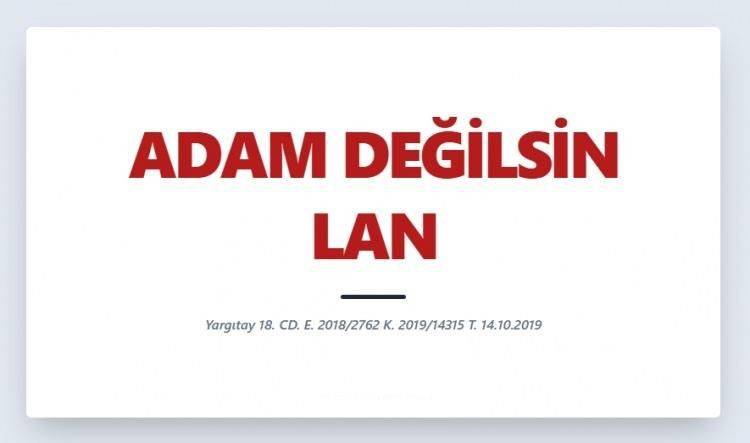 Bu kelimeler hakaret sayılmıyor! Yargıtay’dan dikkat çeken liste 25