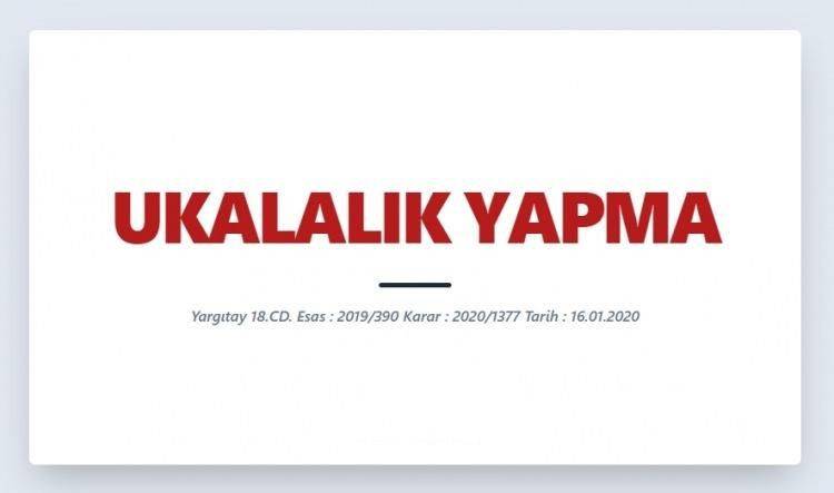 Bu kelimeler hakaret sayılmıyor! Yargıtay’dan dikkat çeken liste 111