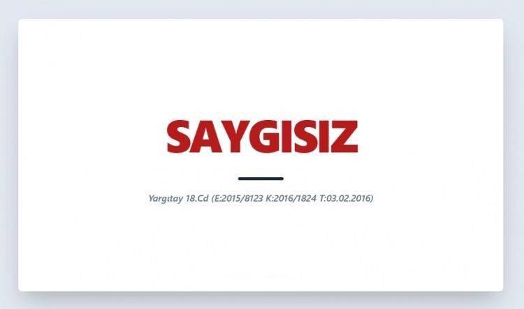 Bu kelimeler hakaret sayılmıyor! Yargıtay’dan dikkat çeken liste 95