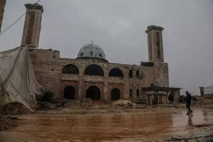 YPG’nin karargah olarak kullandığı cami ilk kez görüntülendi 5