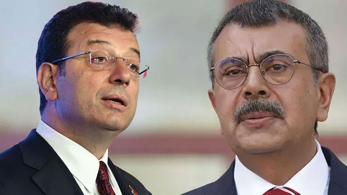 İmamoğlu'ndan Bakan Tekin'e cevap: Böyle konuşulur mu?