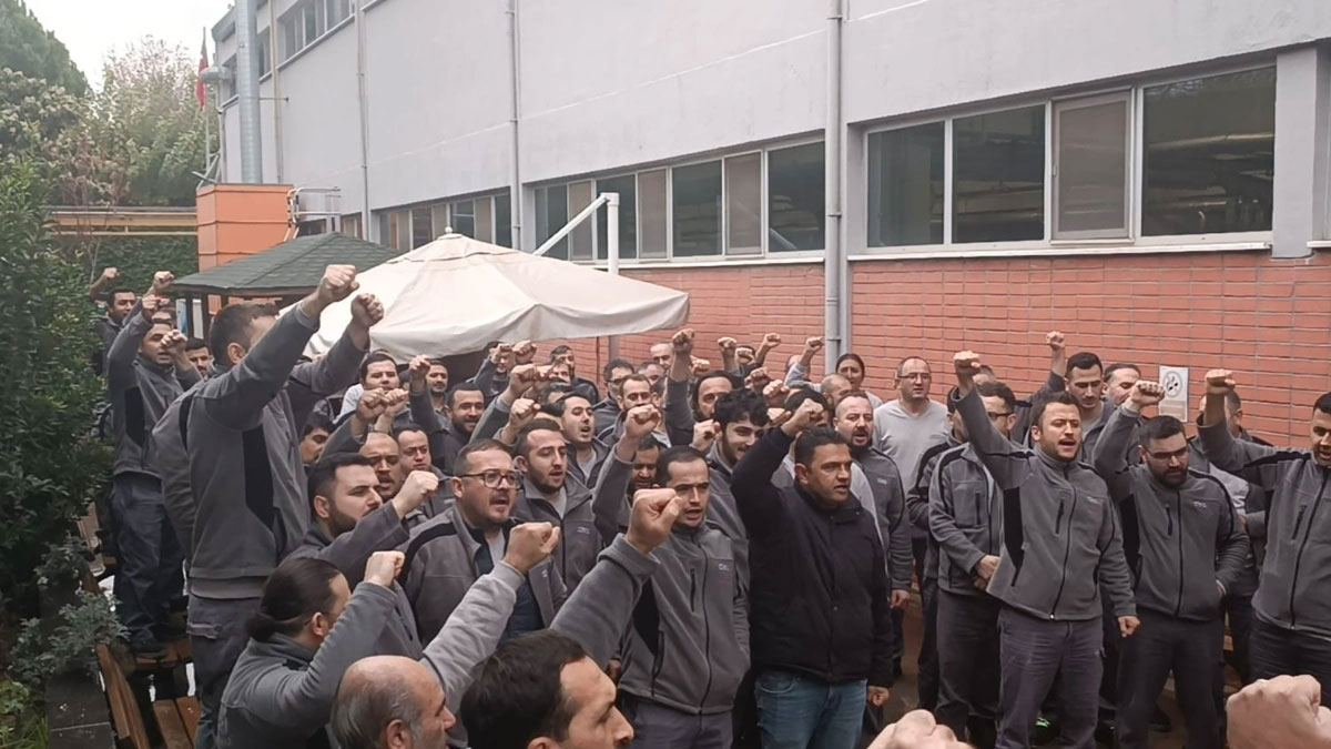 Yüzlerce metal işçisi greve gidiyor