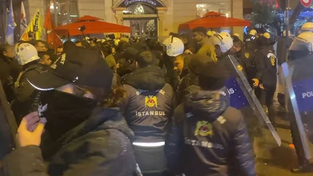 Suriye'deki operasyonu protesto eden 7 kişi tutuklandı