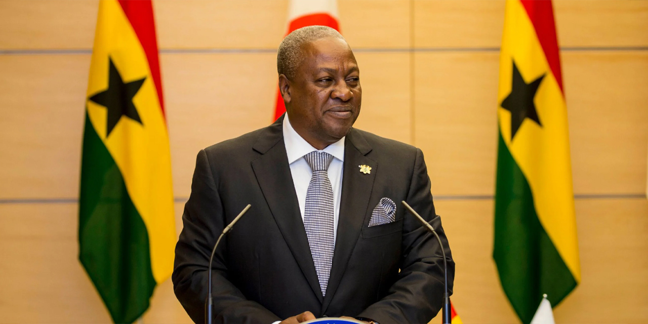 Gana Cumhurbaşkanı John Dramani Mahama oldu