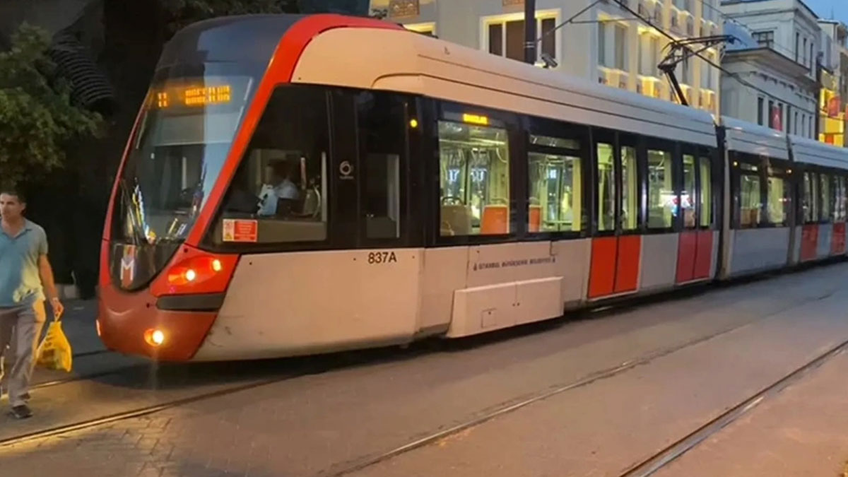 İstanbul'da tramvay seferlerinde aksama