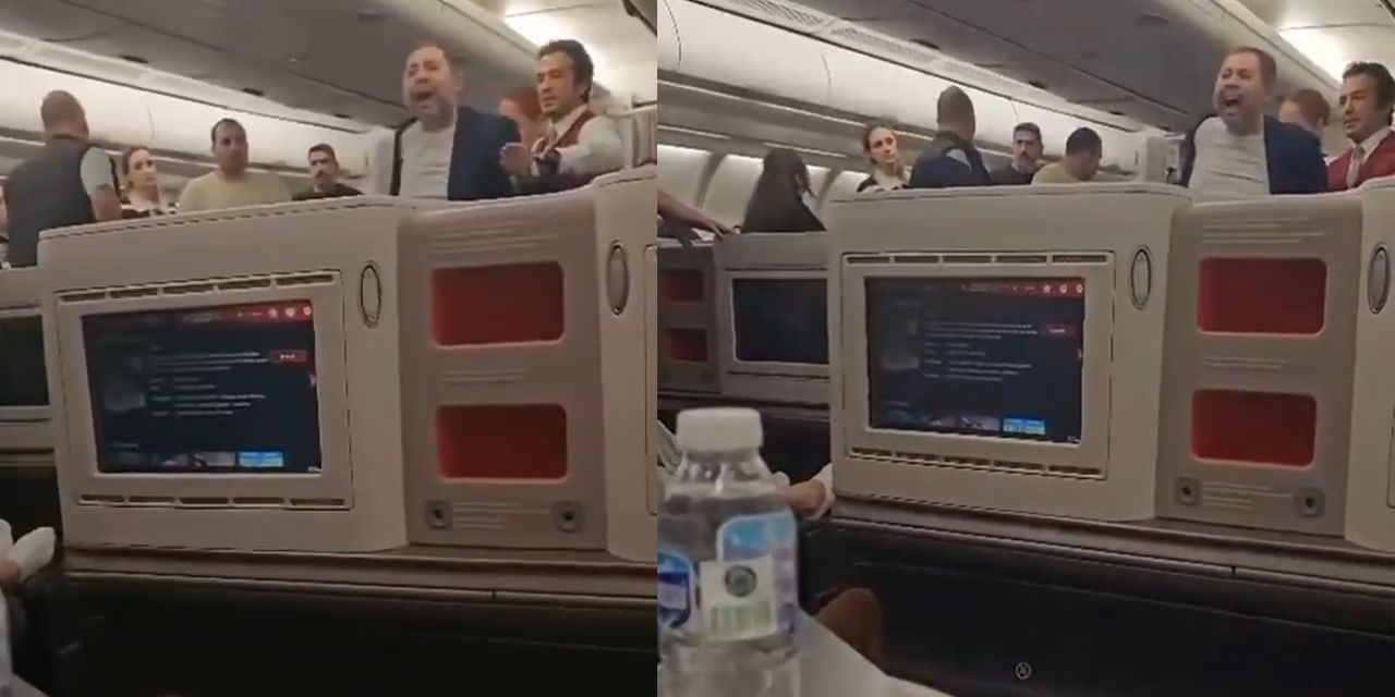 Petlas Yönetim Kurulu Üyesi Özcan, THY uçağında "Ben Türkiye'yi satın alırım" diyerek olay çıkardı