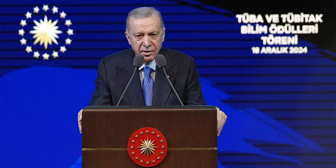 Erdoğan'dan çarpıcı mesaj: Ufkumuzu 782 bin kilometrekareyle sınırlandıramayız