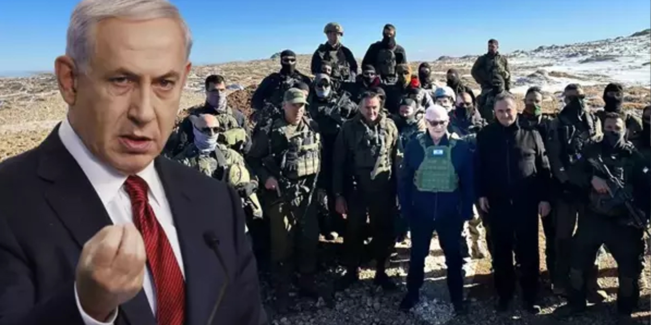 Netanyahu, Suriye sınırındaki Hermon Dağı’nda işgalin devam edeceğini açıkladı
