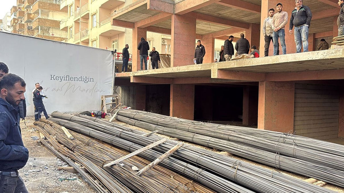 Mardin'de iş cinayeti: 6. kattan düşen işçi hayatını kaybetti