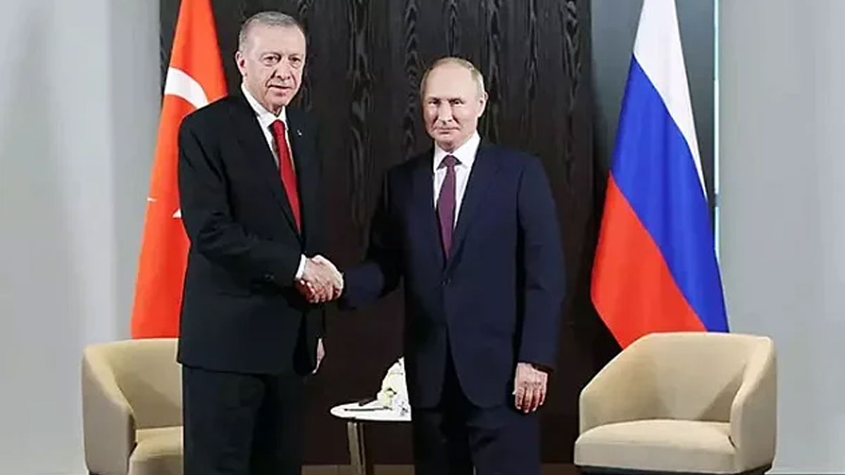Rusya Devlet Başkanı Putin'den Başkan Erdoğan'a yeni yıl tebriği