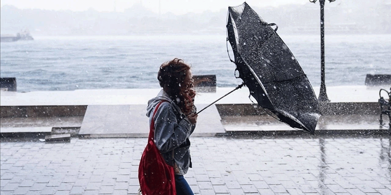 Bahar havası kısa sürdü... Meteoroloji'den sağanak ve kuvvetli rüzgar uyarısı