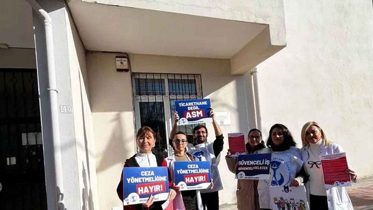 Grevdeki Aile Sağlığı Merkezi'ne saldırı