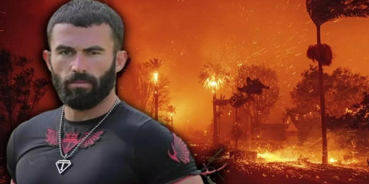 Survivor şampiyonu Turabi Çamkıran’ın California’daki evi ve arabası yangında kül oldu