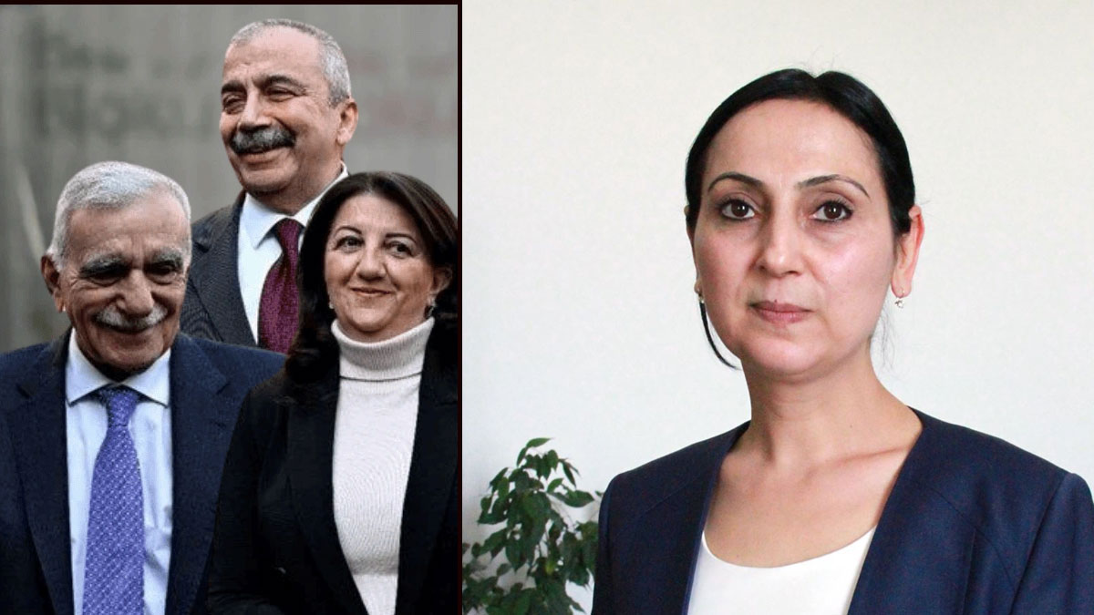 İmralı heyeti Figan Yüksekdağ ziyaretinde