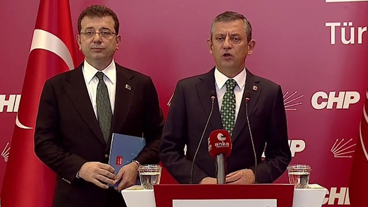 İmamoğlu ve Özel'den ortak açıklama!