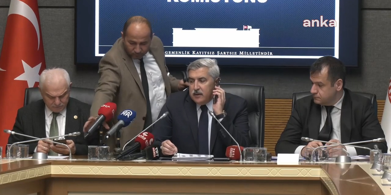 TBMM'de açık mikrofon kazası: Komisyon Başkanı Yayman’ın telefonda yaptığı konuşmalar duyuldu
