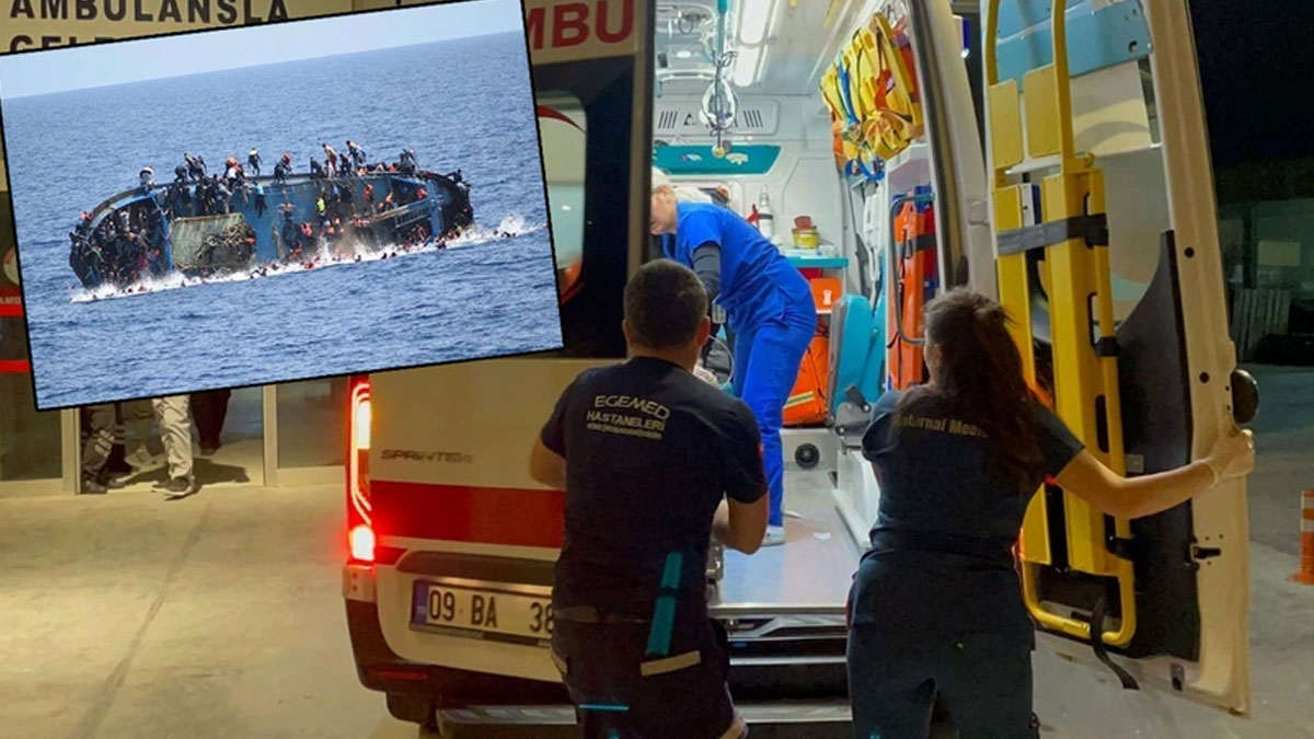Kuşadası'nda göçmen faciası! 3 ölü, 3 kayıp