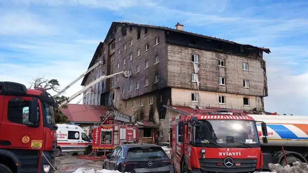 Bolu’daki otel yangınına ilişkin yayın yasağı kaldırıldı