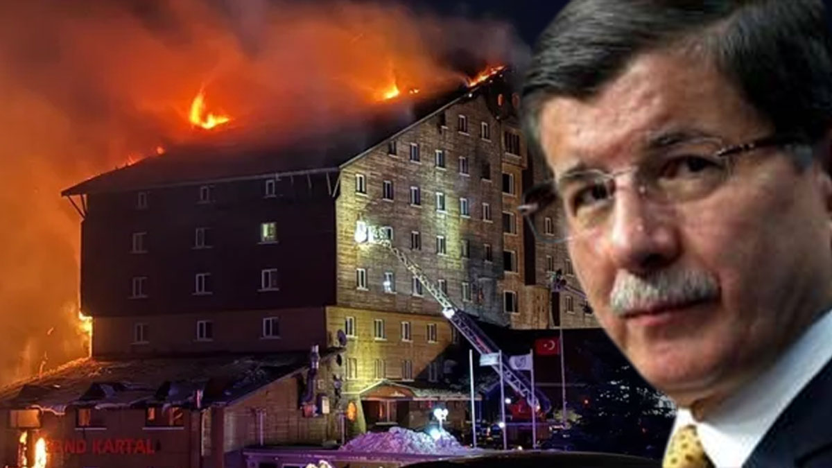 Davutoğlu'ndan yangın faciasına ilişkin istifa çağrısı: "Biraz saygıları varsa..."