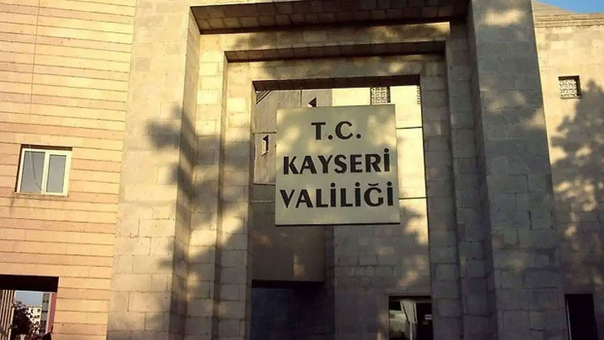 Kayseri’de yürüyüş ve gösteriler 3 gün süreyle yasaklandı