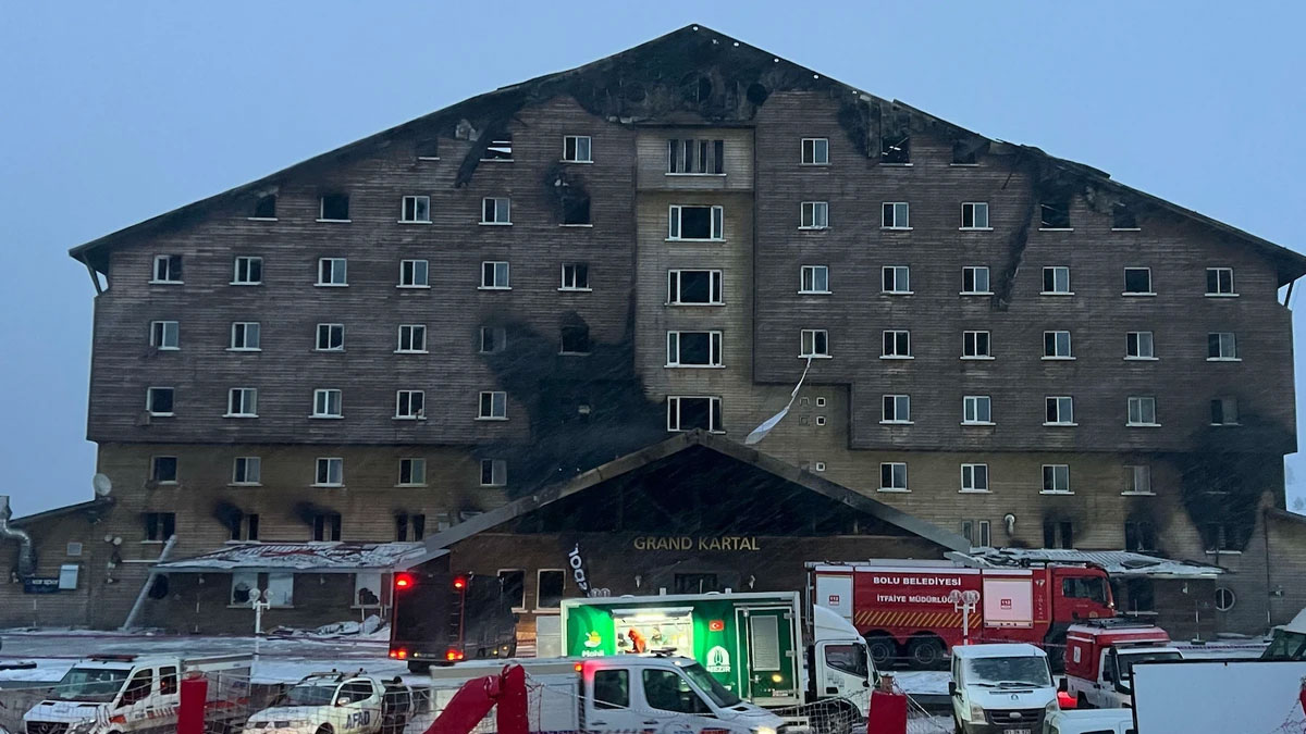 Bolu'daki Grand Kartal Otel yangını: 7 kişi daha tutuklandı