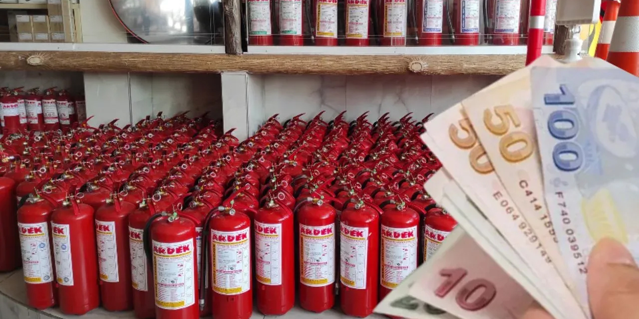 Kartalkaya faciasının ardından yangın söndürme tüpü fiyatlarında skandal: 351 işletmeye inceleme
