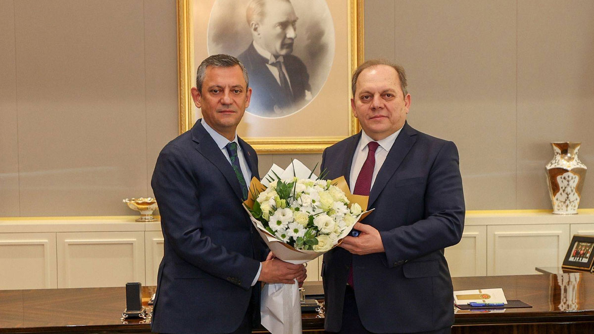 Özgür Özel, Yargıtay Başkanı Kerkez'i ziyaret etti