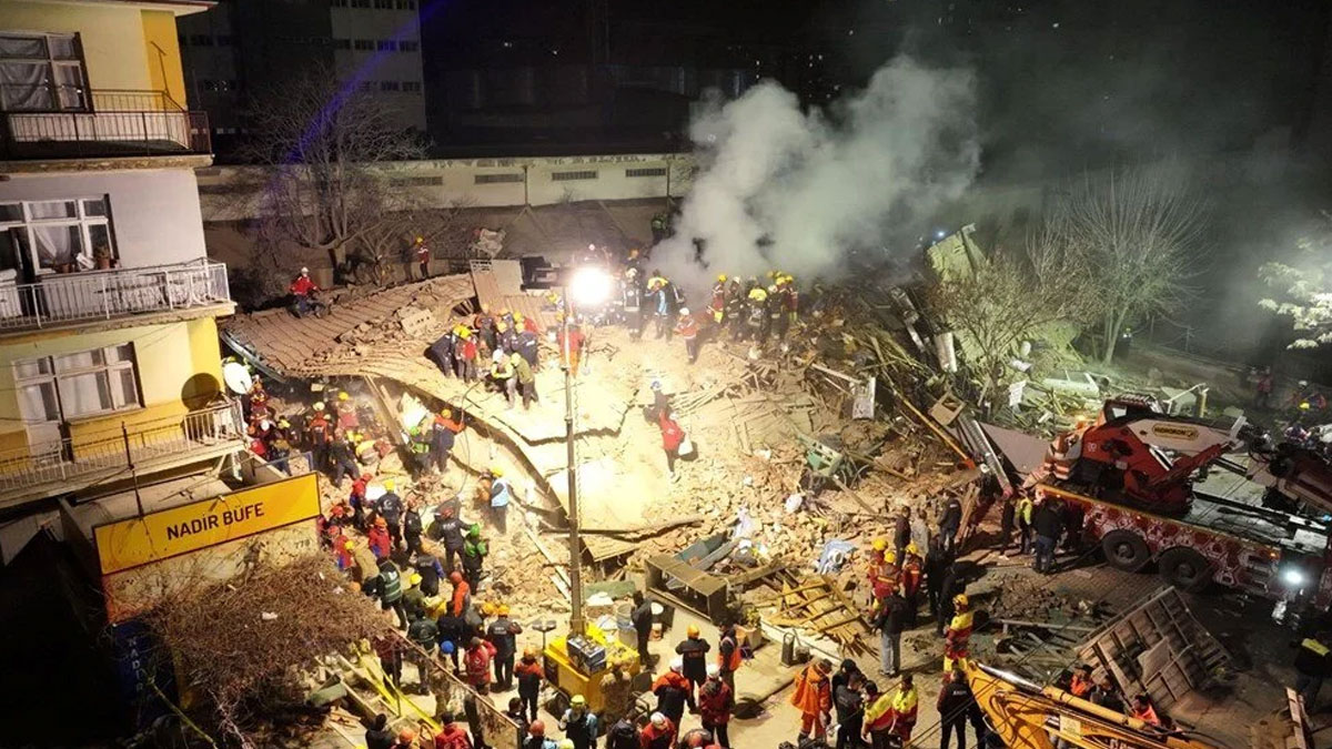 Konya'da çöken binaya ilişkin bir şüpheli daha gözaltına alındı